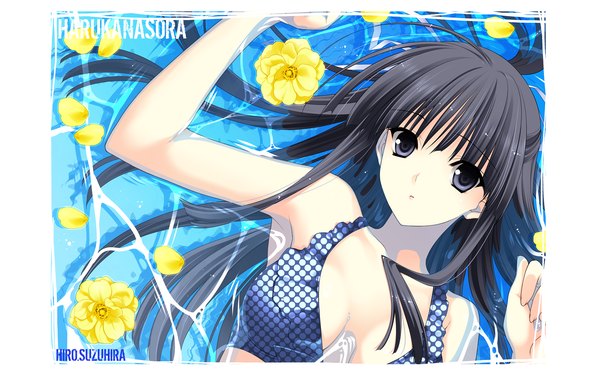 Anime picture 1920x1200 with yosuga no sora migiwa kazuha suzuhira hiro highres wide image wallpaper swimsuit bikini
