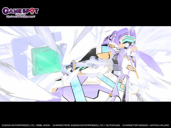 Anime picture 1024x768 with virtual on angelan mecha tagme