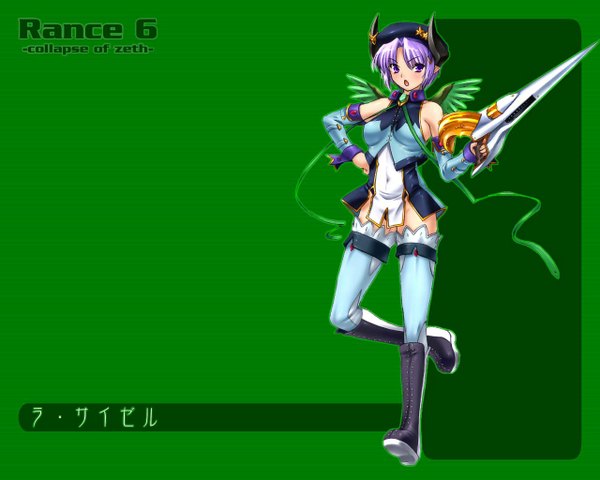 Аниме картинка 1280x1024 с rance (series) rance 6 alice soft протегируй меня