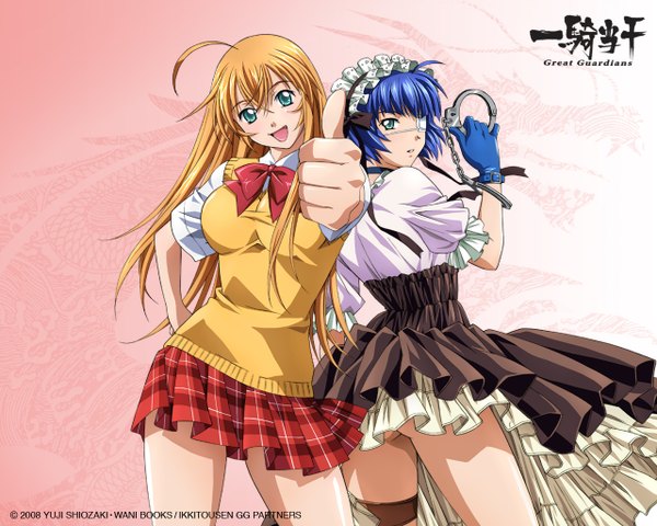 Anime picture 1280x1024 with ikkitousen light erotic tagme