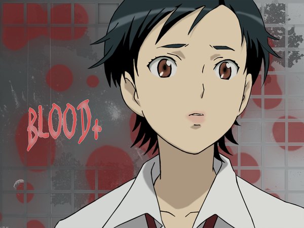 Anime picture 1600x1200 with blood+ production i.g otonashi saya tagme
