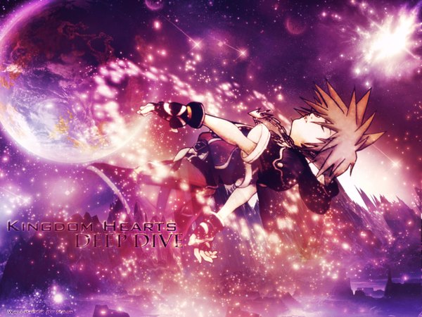 Anime picture 1600x1200 with kingdom hearts square enix sora planet tagme