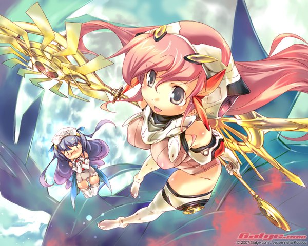 Anime picture 1280x1024 with galge.com light erotic girl tagme koubou jyusennsha