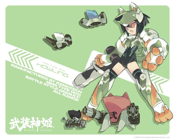 Anime picture 1280x1024 with busou shinki mecha musume girl tagme