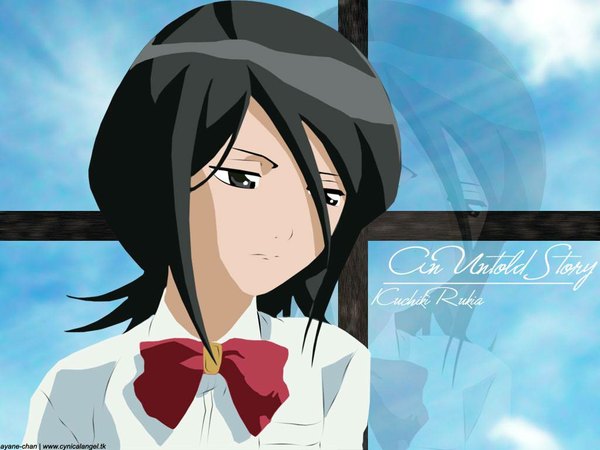 Anime picture 1024x768 with bleach studio pierrot kuchiki rukia tagme