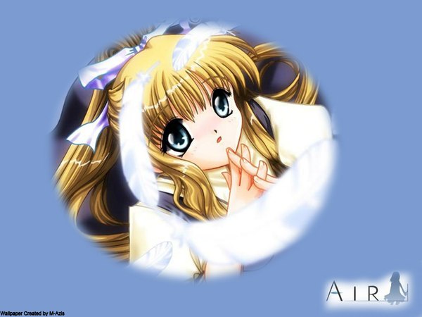 Anime picture 1024x768 with air key (studio) kamio misuzu visualart girl