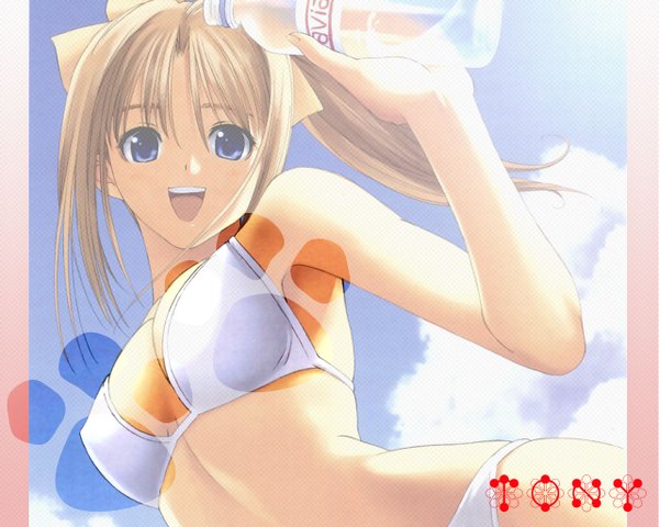Anime picture 1280x1024 with tony taka light erotic girl