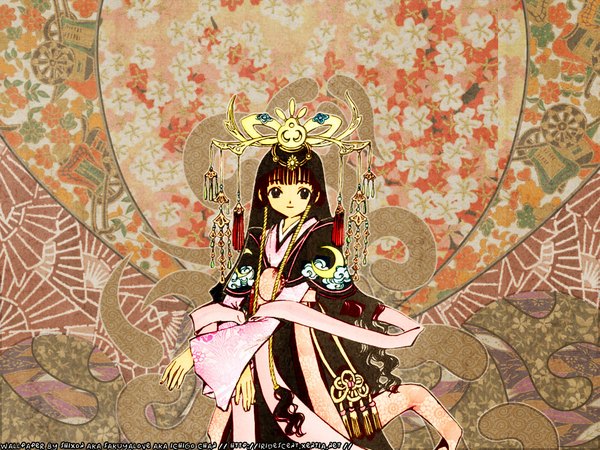 Anime picture 1024x768 with tsubasa reservoir chronicle clamp daidouji tomoyo japanese clothes tagme