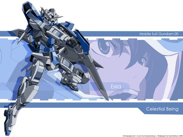 Anime picture 1600x1200 with mobile suit gundam mobile suit gundam 00 sunrise (studio) setsuna f seiei gundam exia mecha