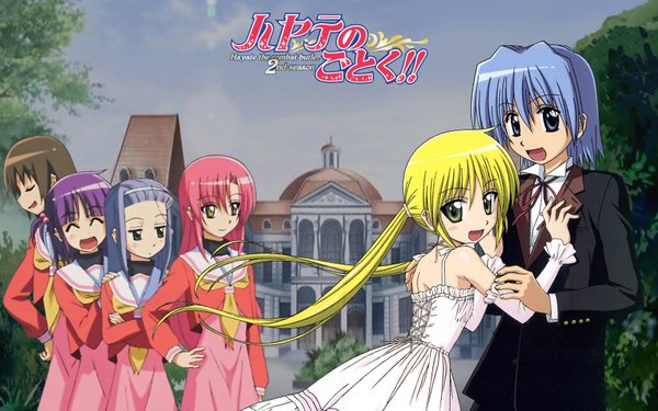 Anime picture 1680x1050 with hayate no gotoku! wide image tagme