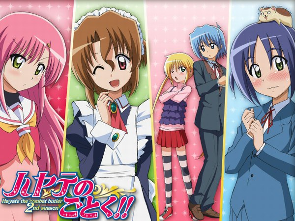 Anime picture 1280x960 with hayate no gotoku! tagme