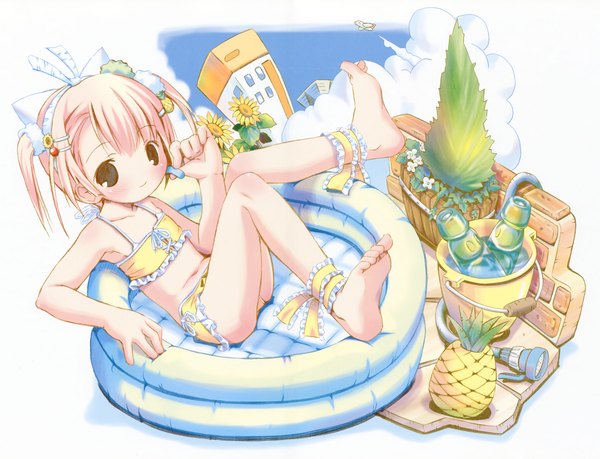 Anime picture 5828x4460 with pop highres swimsuit bikini tagme