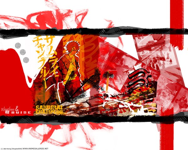 Anime picture 1280x1024 with samurai champloo mugen (samurai champloo) multicolored tagme
