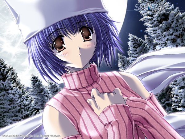 Anime picture 1280x960 with snow (game) studio mebius kitazato shigure tagme