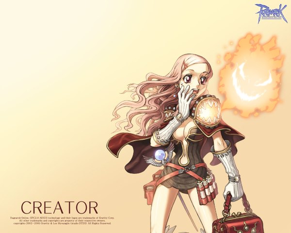 Anime picture 1280x1024 with ragnarok online creator pink hair tagme