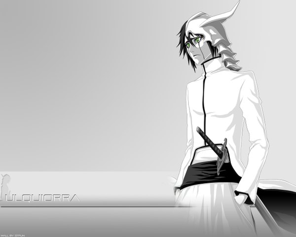 Anime picture 1280x1024 with bleach studio pierrot ulquiorra schiffer stfun coloring espada