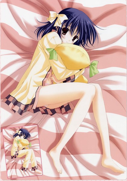 Anime picture 1606x2281 with nanao naru tall image light erotic underwear panties pajamas