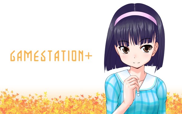 Anime picture 1920x1200 with love plus highres wide image white background
