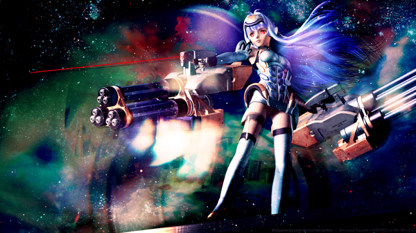 Anime picture 1920x1080 with xenosaga monolith software kos-mos highres wide image