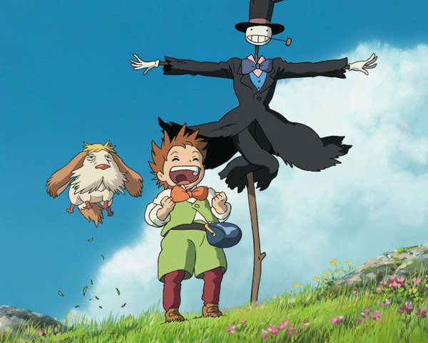 Anime picture 1280x1024 with howl's moving castle studio ghibli markl turnip head (prince justin) tagme