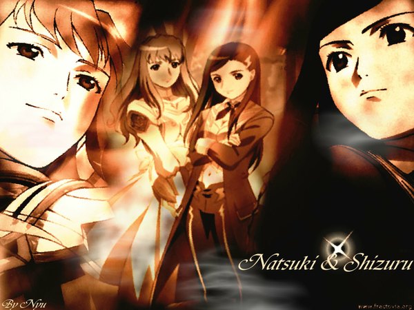 Anime picture 1600x1200 with mai-otome sunrise (studio) natsuki kruger shizuru viola tagme