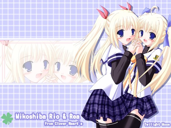 Anime picture 1600x1200 with clover heart's tagme