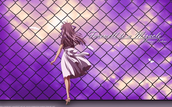 Anime picture 1920x1200 with air key (studio) tohno minagi highres wide image girl feather (feathers)