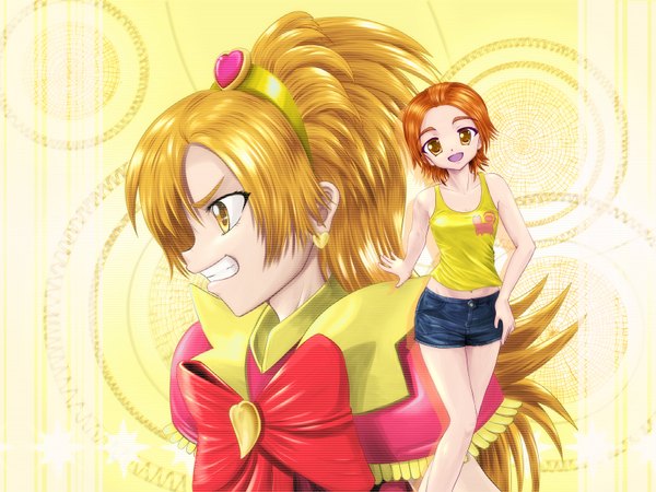 Anime picture 1600x1200 with futari wa pretty cure splash star blockice tagme