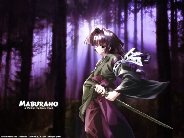 Anime picture 1600x1200 with maburaho j.c. staff kamishiro rin copyright name girl