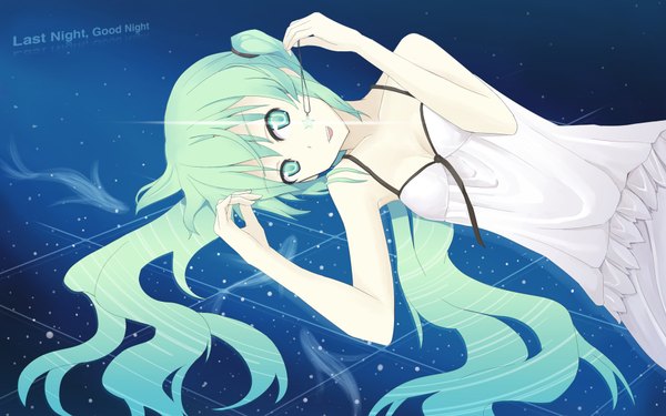 Anime picture 1920x1200 with vocaloid hatsune miku powhu highres wide image girl