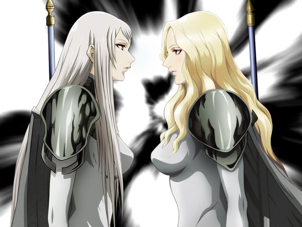 Anime picture 2048x1536 with claymore madhouse teresa galatea highres armor