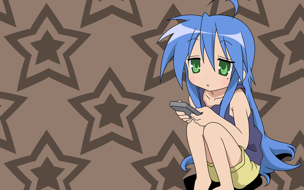 Anime picture 1920x1200 with lucky star kyoto animation izumi konata highres wide image wallpaper girl