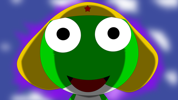 Anime picture 1920x1080 with keroro gunsou sergeant keroro highres wide image close-up vector