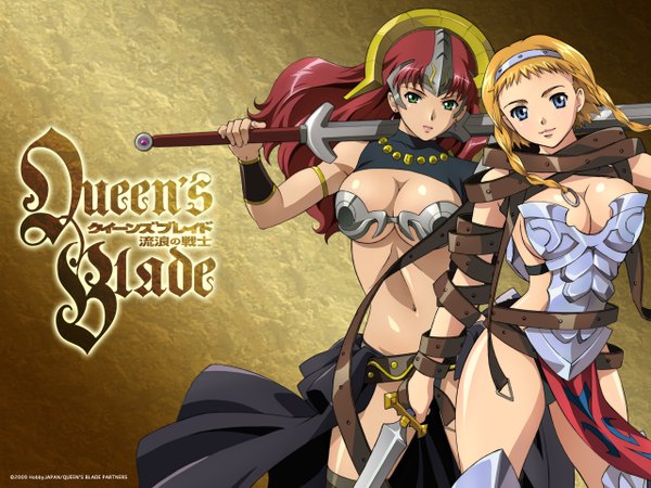 Anime picture 1280x960 with queen's blade light erotic tagme