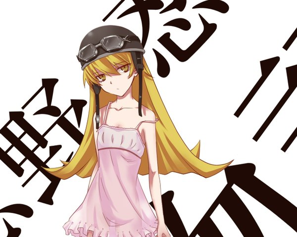 Anime picture 1280x1024 with bakemonogatari shaft (studio) monogatari (series) oshino shinobu tagme