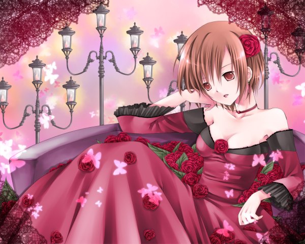 Anime picture 1200x960 with vocaloid meiko girl tagme