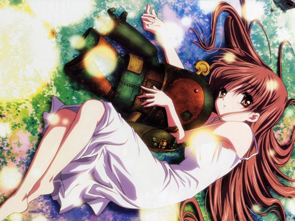 Anime picture 1600x1200 with clannad key (studio) okazaki ushio tagme