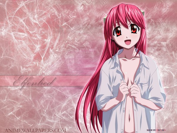 Anime picture 1024x768 with elfen lied arms corporation lucy light erotic tagme