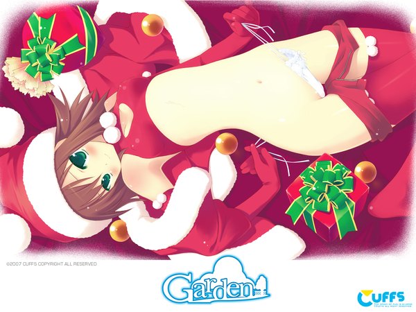 Anime picture 1280x960 with garden (galge) cuffs (studio) hoshino erika gayarou light erotic tagme
