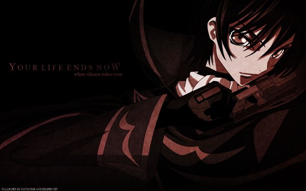 Anime picture 1440x900 with code geass sunrise (studio) lelouch lamperouge wide image