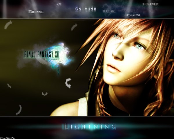 Anime picture 1280x1024 with final fantasy final fantasy xiii square enix lightning farron realistic