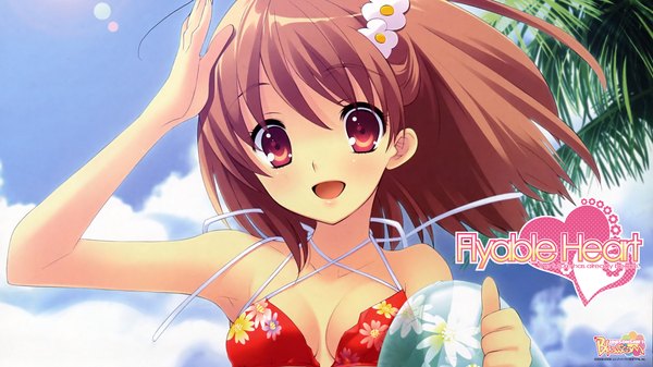 Anime picture 1920x1080 with flyable heart inaba yui itou noiji highres wide image