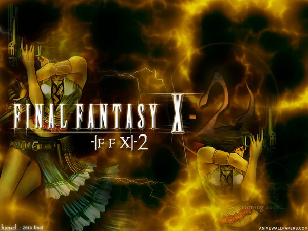 Anime picture 1024x768 with final fantasy final fantasy x final fantasy x-2 square enix yuna (ff10)
