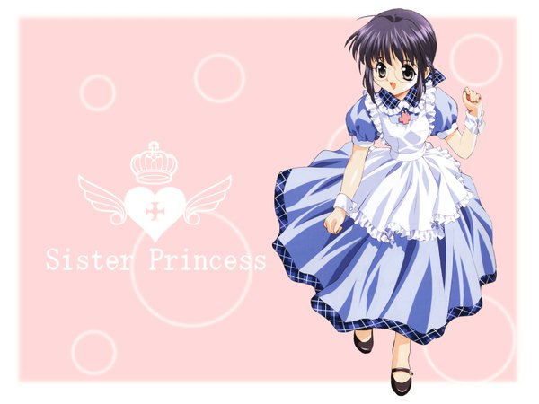 Anime picture 1600x1200 with sister princess zexcs marie (sister princess) highres dress glasses