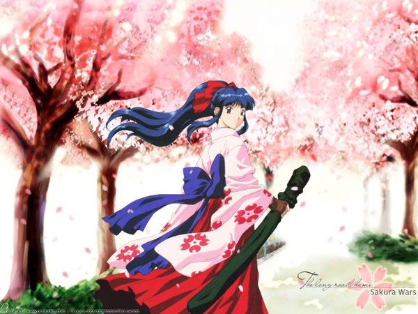 Anime picture 1280x960 with sakura taisen shinguuji sakura tagme