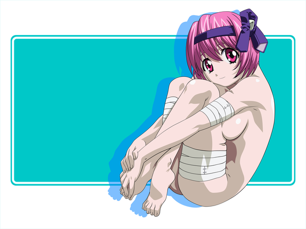 Anime picture 4096x3072 with elfen lied arms corporation nana (elfen lied) highres light erotic vector