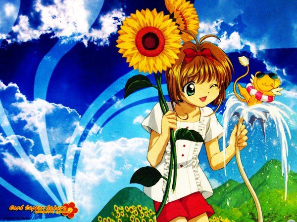 Anime picture 1600x1200 with card captor sakura clamp kinomoto sakura tagme