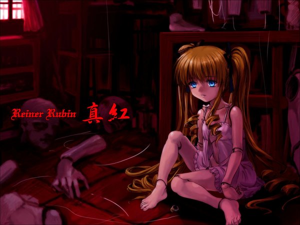 Anime picture 1024x768 with rozen maiden shinku tagme reiner rubin