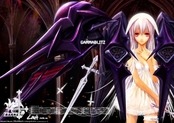 Anime picture 1500x1061 with martian successor nadesico xebec armor mecha tagme musume