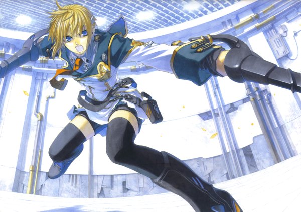 Anime picture 2840x2000 with chrome shelled regios nina antalk highres tagme